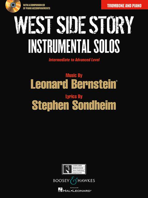 West Side Story - Instrumental Solos (+CD)&nbsp;&nbsp;for trombone and piano&nbsp;&nbsp;