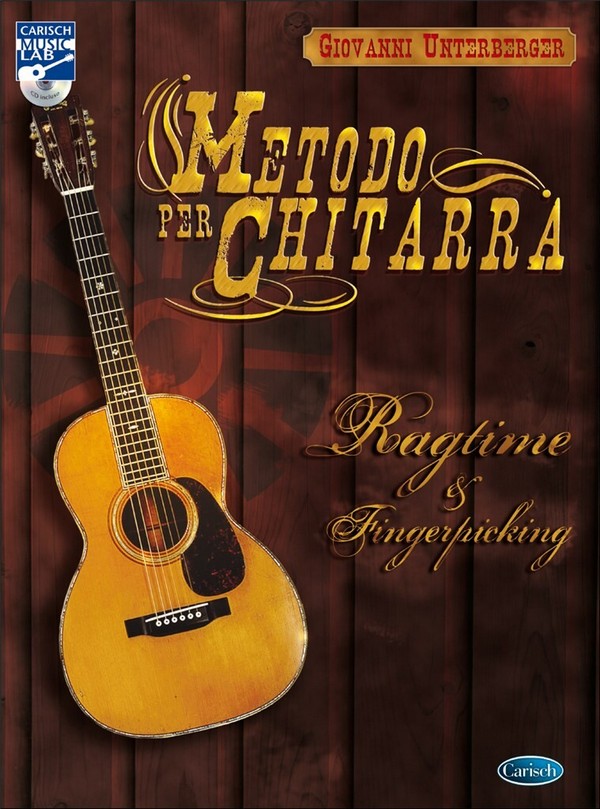 Metodo per chitarra - Ragtime & Fingerpicking&nbsp;&nbsp;(+CD): per chitarra/intavolatura&nbsp;&nbsp;