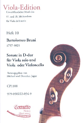Sonate D-Dur für Viola solo und  Viola oder Violoncello  