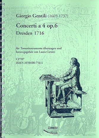 Concerti a 4 op.6 für Tasteninstrumente    