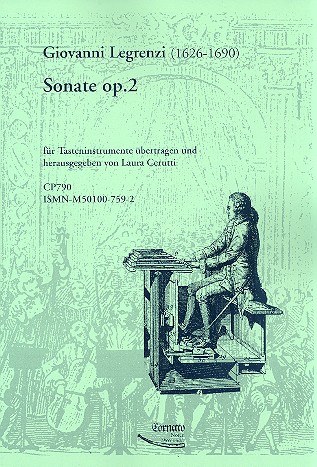 Sonate op.2 für Tasteninstrumente&nbsp;&nbsp;&nbsp;&nbsp;