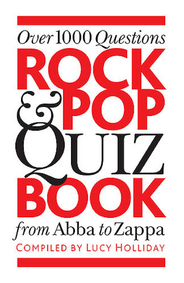Rock and Pop Quiz Book&nbsp;&nbsp;&nbsp;&nbsp;