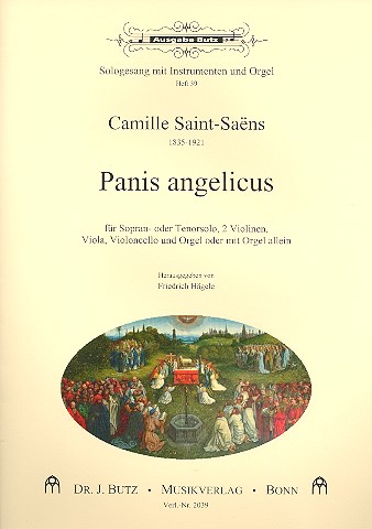Panis angelicus&nbsp;&nbsp;für Sopran (Tenor) und Orgel (Streicher ad lib)&nbsp;&nbsp;Partitur