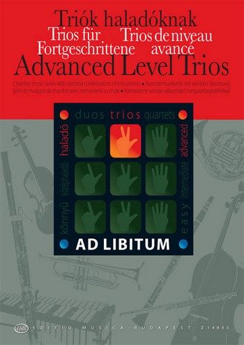 Trios für Fortgeschrittene für 3 Instrumente