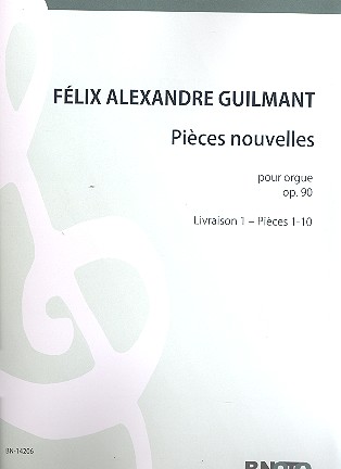 Pièces nouvelles op.90 vol.1 (nos.1-10)  pour orgue  Reprint