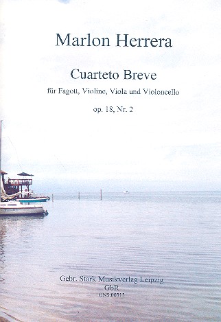 Cuarteto Breve op.18,2  für Fagott, Violine, Viola und Violoncello  Partitur und Stimmen