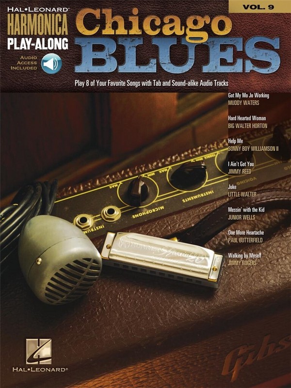 Chicago Blues (+audio access):&nbsp;&nbsp;for harmonica&nbsp;&nbsp;