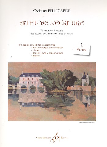 Au fil de l'écriture vol.3 textes&nbsp;&nbsp;&nbsp;&nbsp;