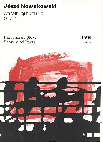 Grand quintuor op.17&nbsp;&nbsp;for violin, viola, cello, double bass and piano&nbsp;&nbsp;parts