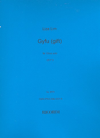 Gyfu&nbsp;&nbsp;für Oboe&nbsp;&nbsp;