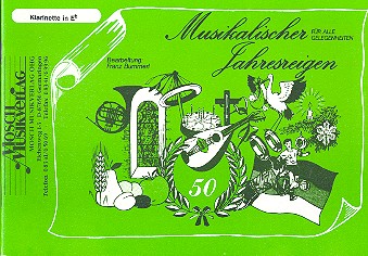 Musikalischer Jahresreigen&nbsp;&nbsp;für Blasorchester&nbsp;&nbsp;Klarinette in Es