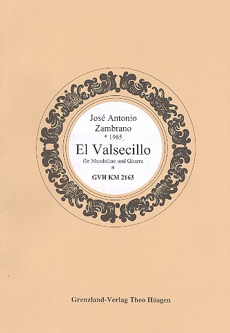 El Valsecillo für Mandoline  und Gitarre  