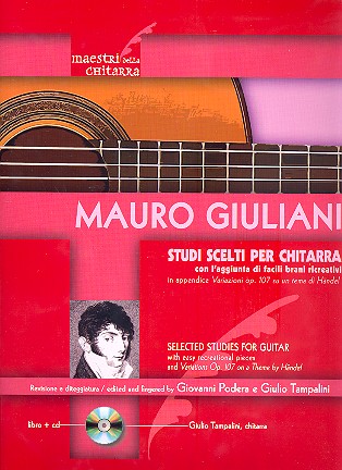 Studi scelti (+CD)&nbsp;&nbsp;per chitarra&nbsp;&nbsp;