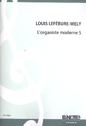 L'organiste moderne vol.5  pour orgue  Reprint