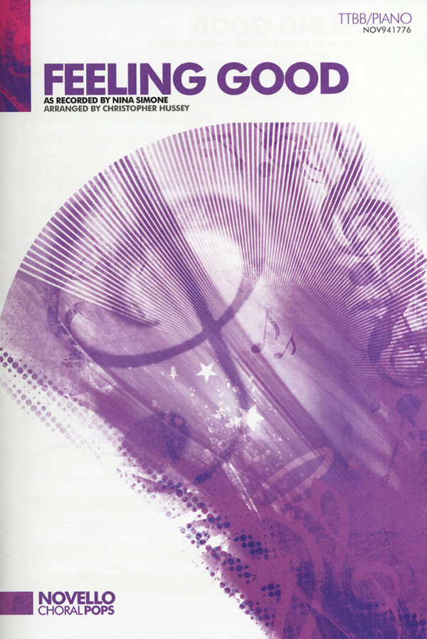 Feeling good  for male chorus and piano  score