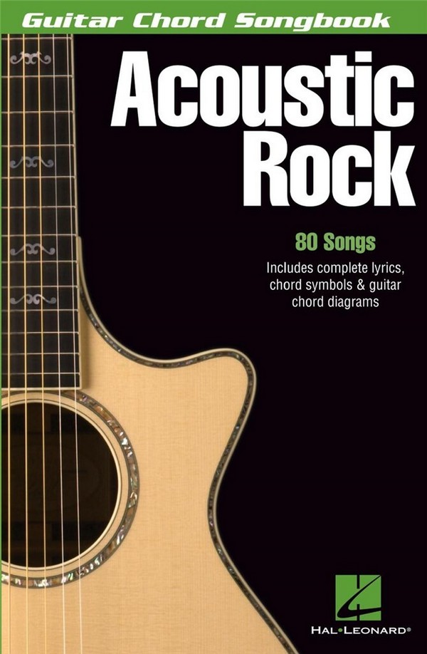 Acoustik Rock: Guitar Chord Songbook&nbsp;&nbsp;songbook lyrics/chord symbols/guitar boxes&nbsp;&nbsp;