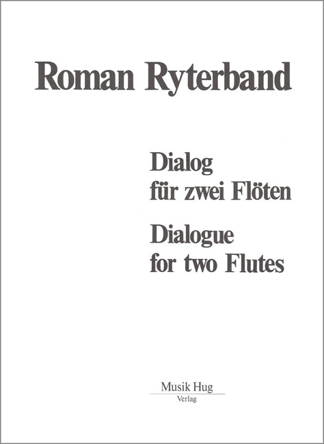 Dialogue&nbsp;&nbsp;for 2 flutes&nbsp;&nbsp;score