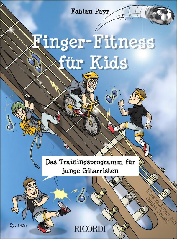 Finger-Fitness für Kids&nbsp;&nbsp;für Gitarre in Tabulatur&nbsp;&nbsp;