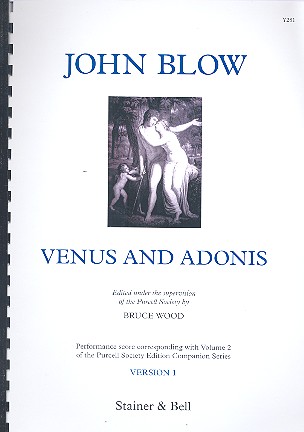 Venus and Adonis - Version 1  for soli, mixed choir and orchestra  score