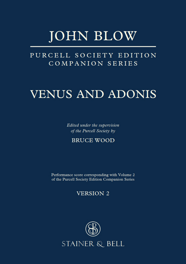 Venus and Adonis - Version 2  for soli, mixed choir and orchestra  score
