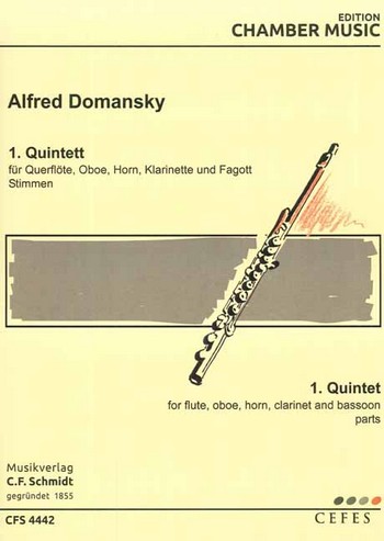 Quintett Nr.1&nbsp;&nbsp;für Flöte, Oboe, Klarinette, Horn und Fagott&nbsp;&nbsp;Stimmen
