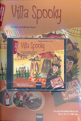 Villa Spooky&nbsp;&nbsp;für Soli, Darsteller, Kinderchor und Instrumente&nbsp;&nbsp;Paket (Partitur und CD mit Gesamtaufnahmen + Playbacks)