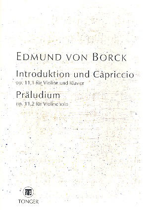Introduktion und Capriccio op.11,1   und  Präludium op.11,2  für Violine und Klavier  