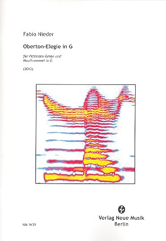 Oberton-Elegie in G  für Violine (pizzicato) und Maultrommel in G  Spielpartitur