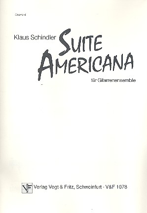 Suite Americana  für Gitarrenensemble  Gitarre 4