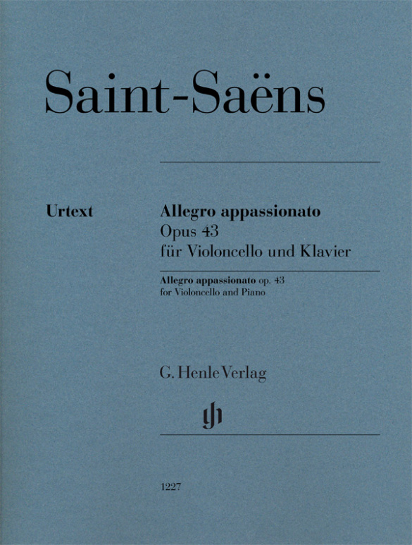 Allegro appassionato op.43  für Violoncello und Klavier  