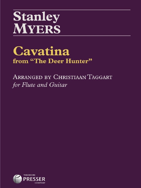 Cavatina:&nbsp;&nbsp;for flute and guitar&nbsp;&nbsp;score and part