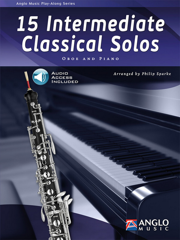 15 intermediate classical Solos (+Online Audio)  for oboe and piano  