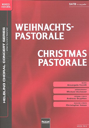 Weihnachtspastorale  für gem Chor a cappella  Partitur (dt/en)