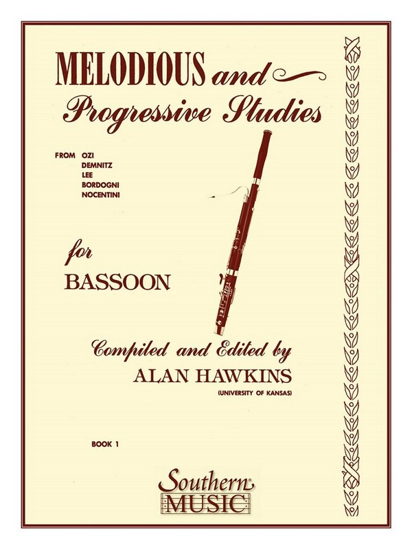 Melodious and progressive Studies vol.1&nbsp;&nbsp;for bassoon&nbsp;&nbsp;