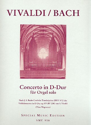 Concerto D-Dur op.3,9 RV230  für Orgel solo  