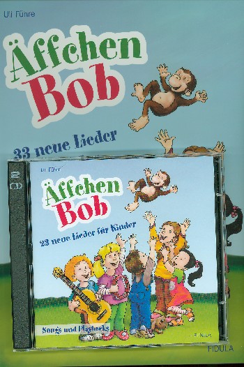 Äffchen Bob (+CD)  Liederbuch  