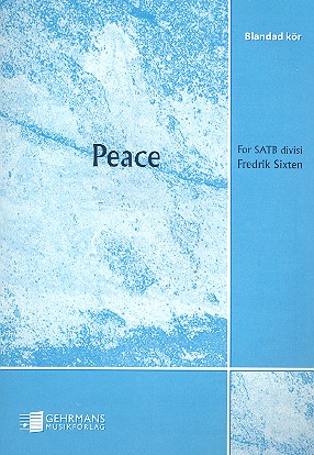 Peace  for mixed chorus a cappella  score