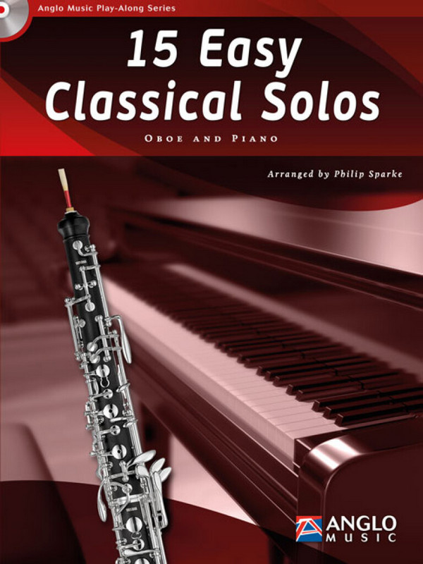 15 easy classical Solos (+CD)  for oboe and piano  
