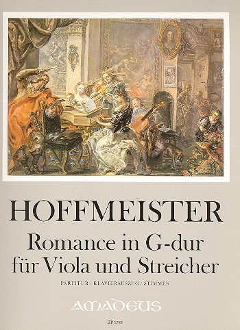 Romanze G-Dur&nbsp;&nbsp;für Viola und Streicher&nbsp;&nbsp;Partitur, Klavierauszug und Stimmen