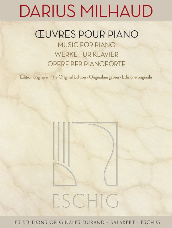 Oeuvres &nbsp;&nbsp;pour piano&nbsp;&nbsp;