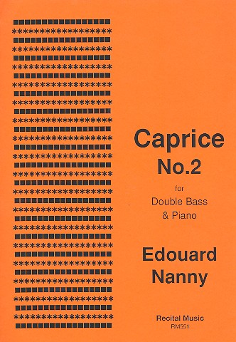 Caprice Nr.2  für Kontrabass und Klavier  