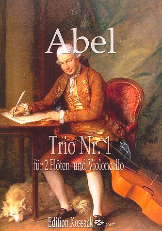 Trio op.16,1  für 2 Flöten und Violoncello  Partitur und Stimmen