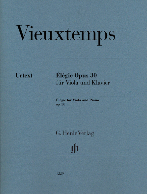 Élégie op.30  für Viola und Klavier  