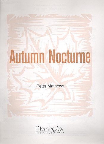 Autumn Nocturne&nbsp;&nbsp;for cello and organ&nbsp;&nbsp;