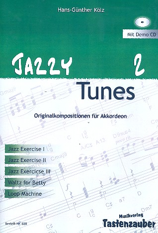 Jazzy Tunes Band 2 (+CD)  für Akkordeon  