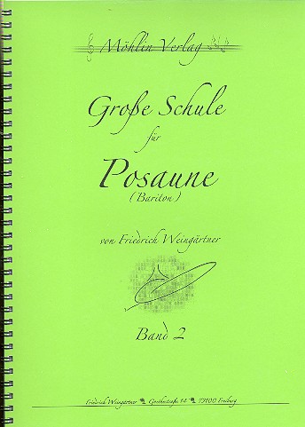 Grosse Schule Band 2  für Posaune (Bariton)  