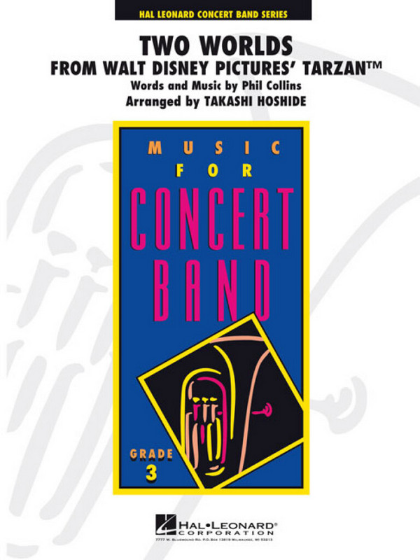 Two Worlds  for concert band  score and part