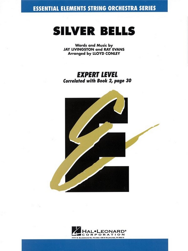 Silver Bells&nbsp;&nbsp;for string orchestra&nbsp;&nbsp;score and parts (8-8-4-4-4)