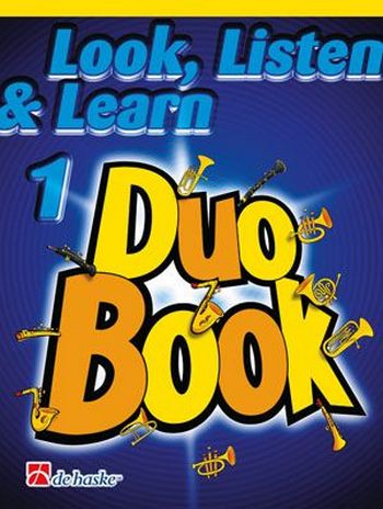 Look listen & learn vol.1 - Duo Book&nbsp;&nbsp;for 2 clarinets&nbsp;&nbsp;score