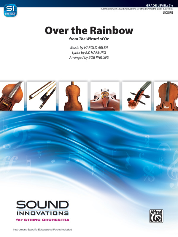 Over the Rainbow  for string orchestra  score and parts (8-8-3--5-5-5)